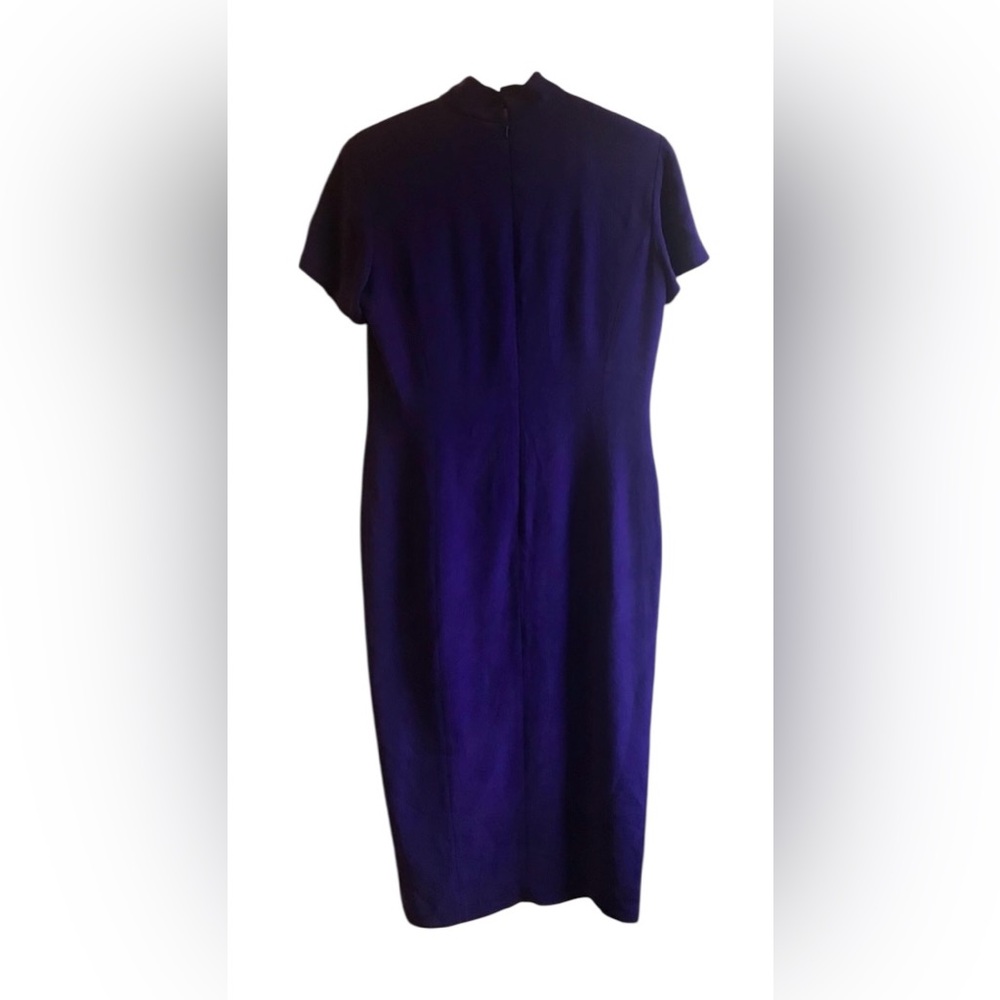 SPENCER JEREMY 100% SILK ASIAN INSPIRED MIDI DRESS